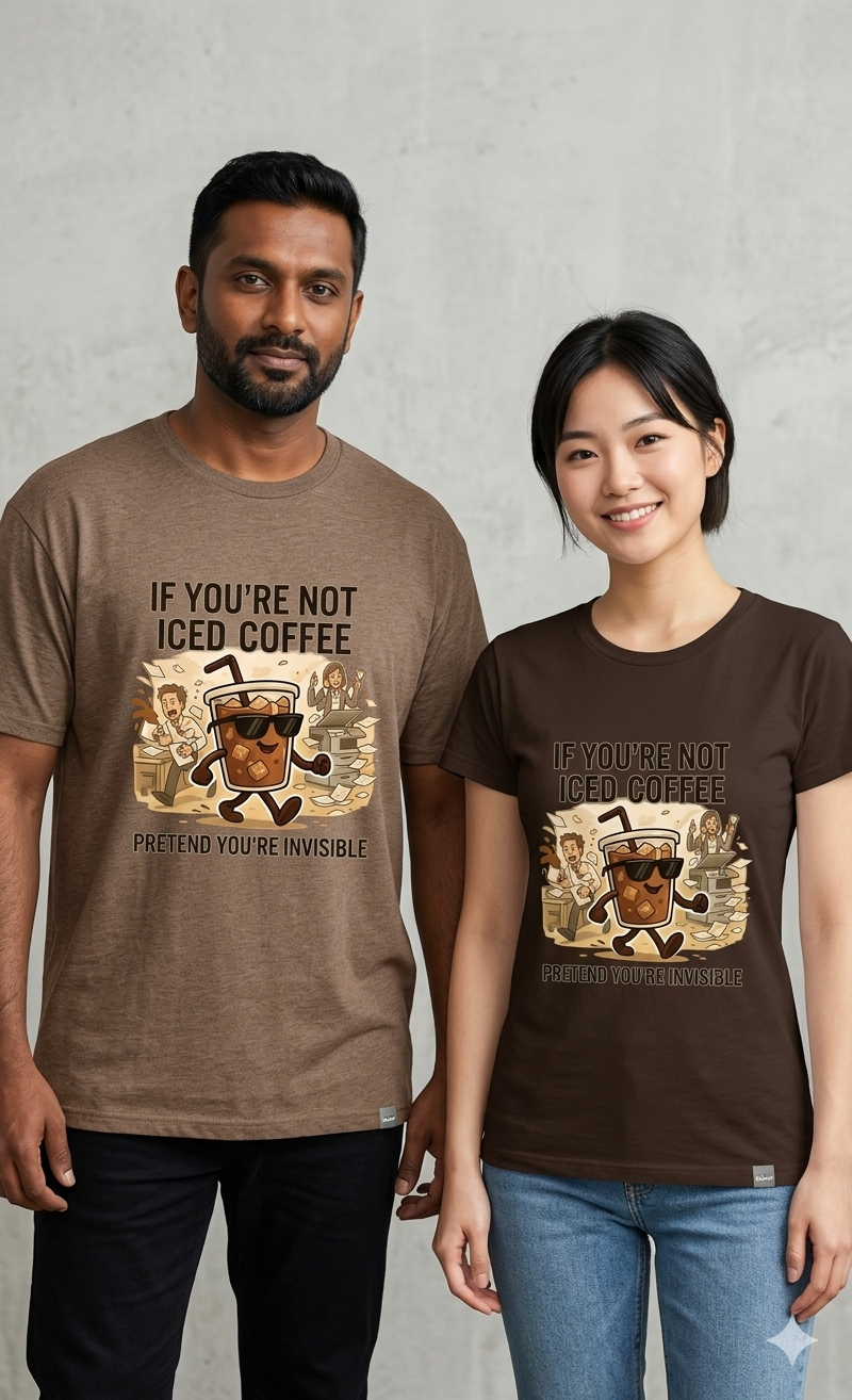 If you're not Iced Coffee Unisex Jersey Short Sleeve Tee