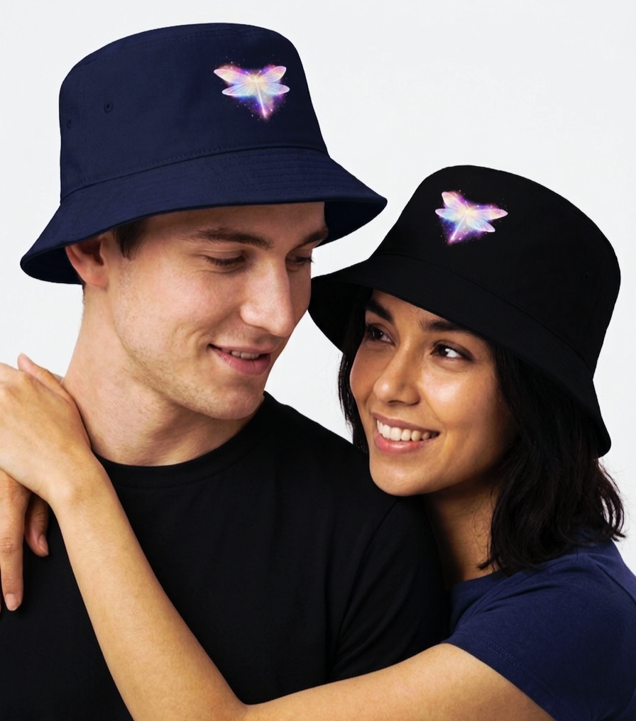 Radiant Dragonfly Bucket Hat Bucket Hat