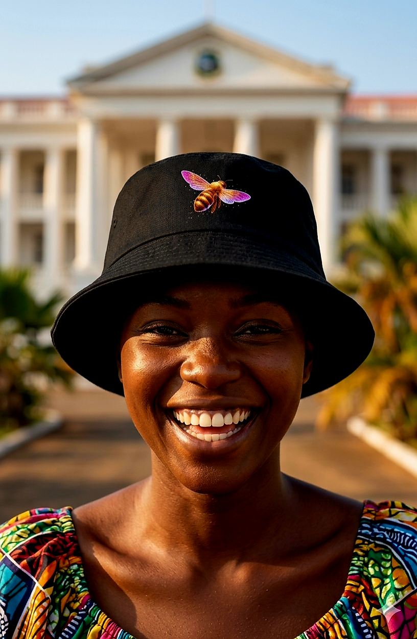 Radiant Bee Bucket Hat
