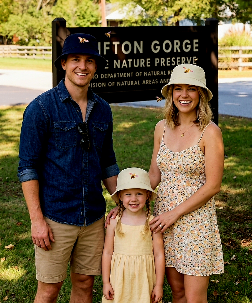 Radiant Bee Bucket Hat