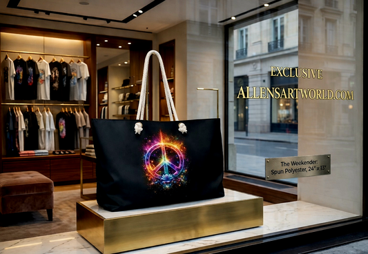 Cosmic Peace Weekender Bag