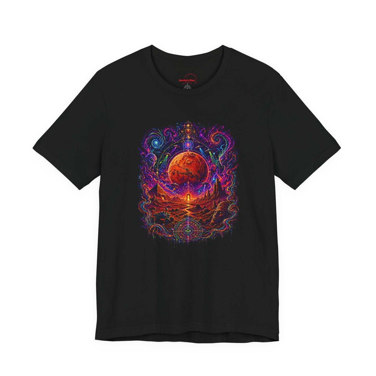 Cosmic Gateway Rising - Unisex Jersey Short Sleeve Tee