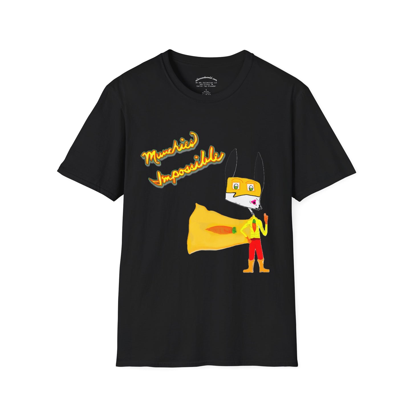 Carrot Top Crusader Munchies Impossible Unisex Softstyle T-Shirt