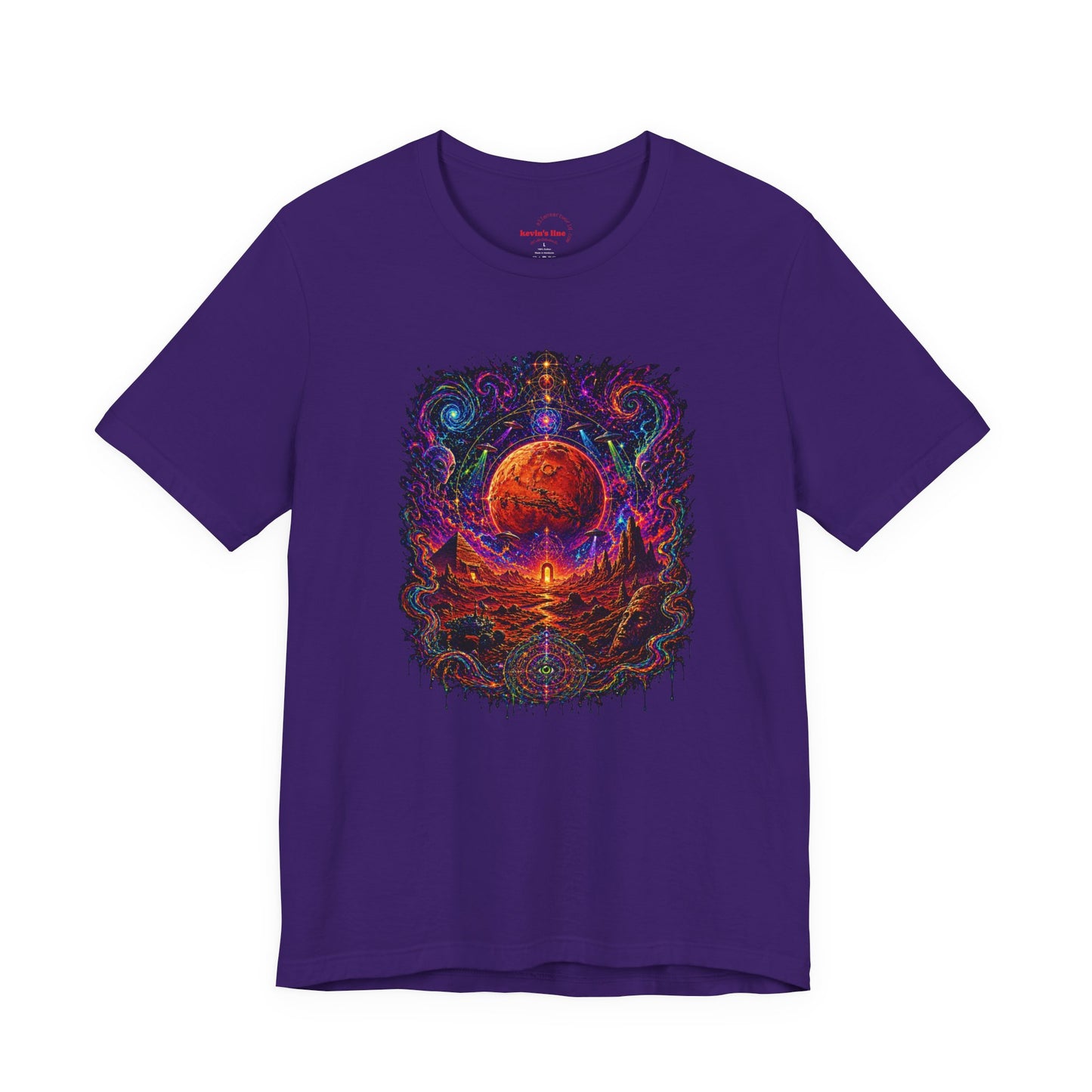 Cosmic Gateway Rising - Unisex Jersey Short Sleeve Tee
