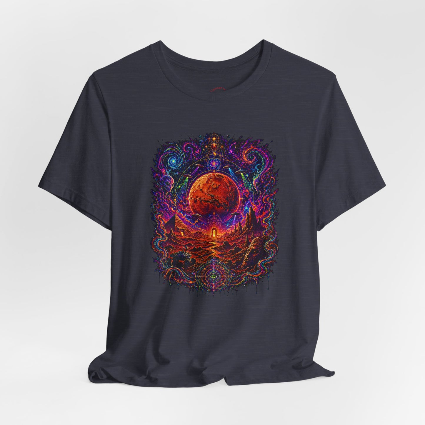Cosmic Gateway Rising - Unisex Jersey Short Sleeve Tee