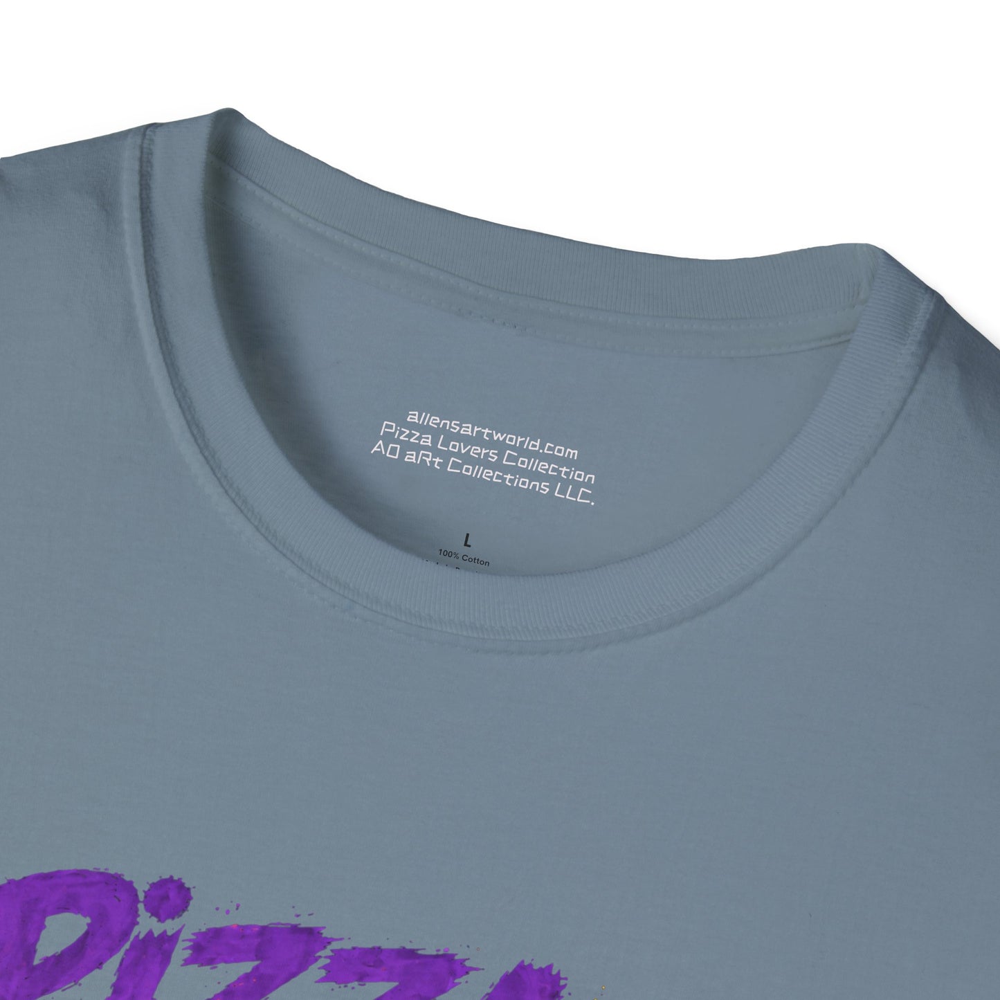 Pizza Lover’s Rebellion Tee – Street Slice Edition |Unisex Softstyle T-Shirt- The Pizza Lovers United Collection