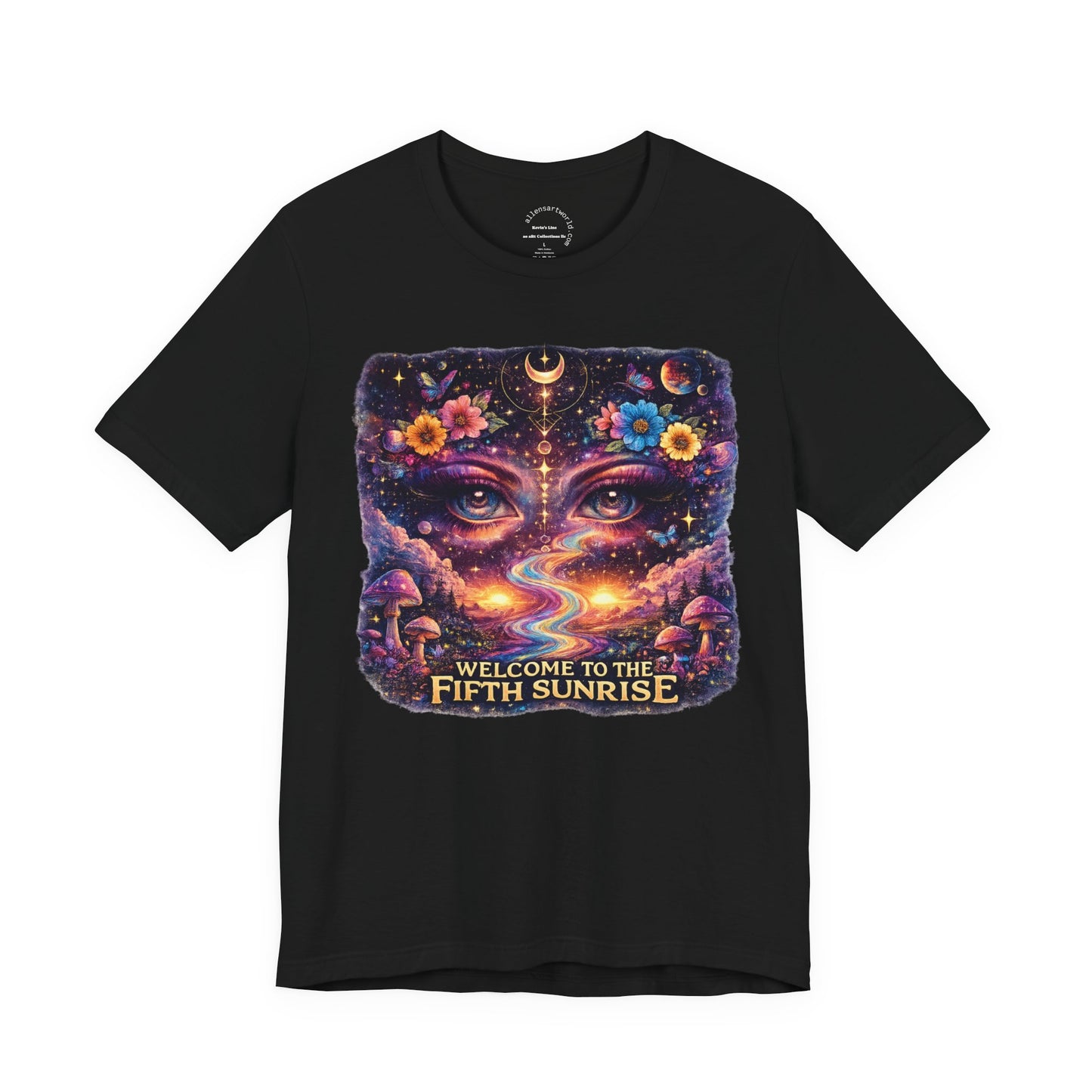 Welcome to the Fifth Sunrise.  Unisex Jersey Short Sleeve Tee - Kevin’s Line