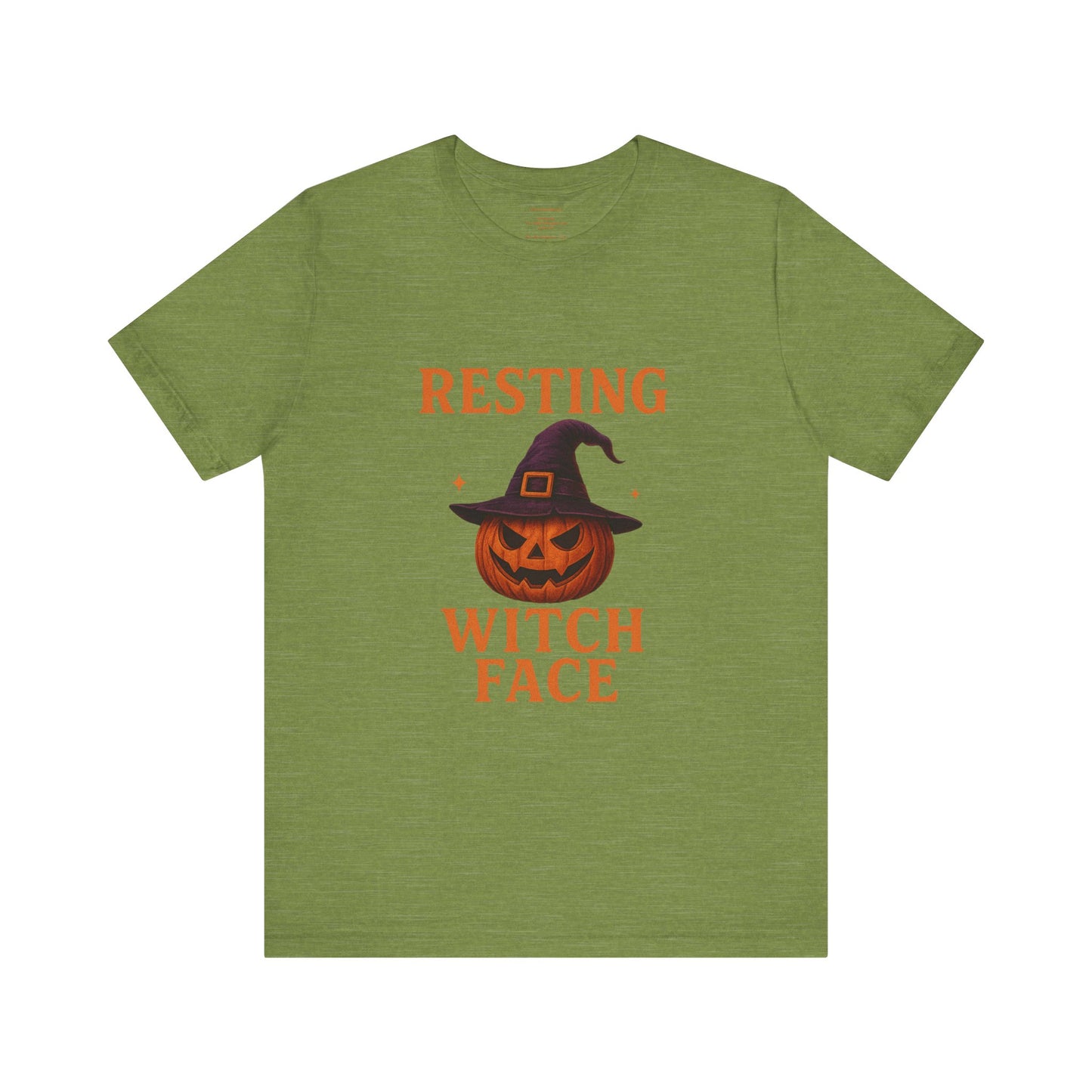 Resting Witch Face 🎃🧙‍♀️ Unisex Jersey Short Sleeve Tee