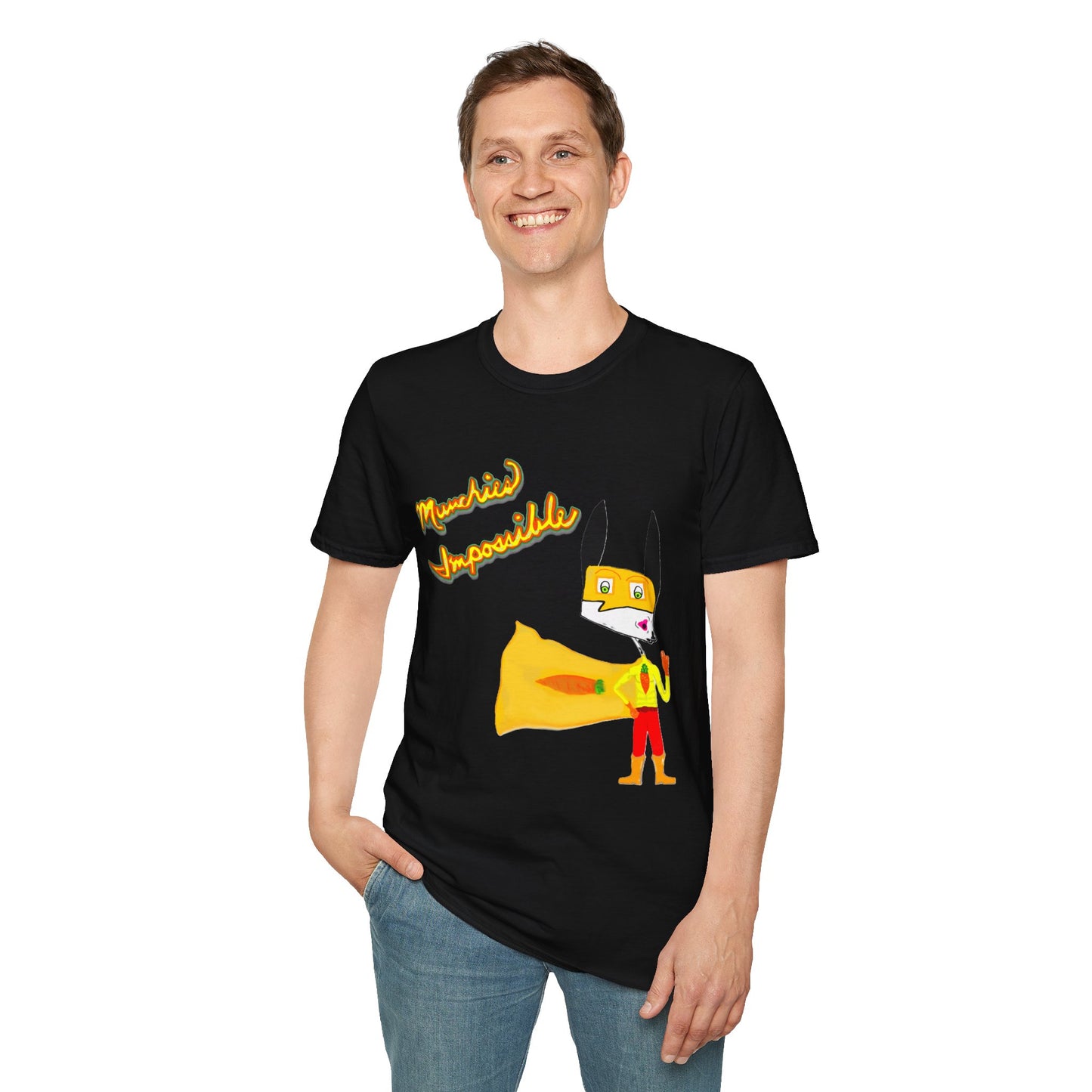 Carrot Top Crusader Munchies Impossible Unisex Softstyle T-Shirt