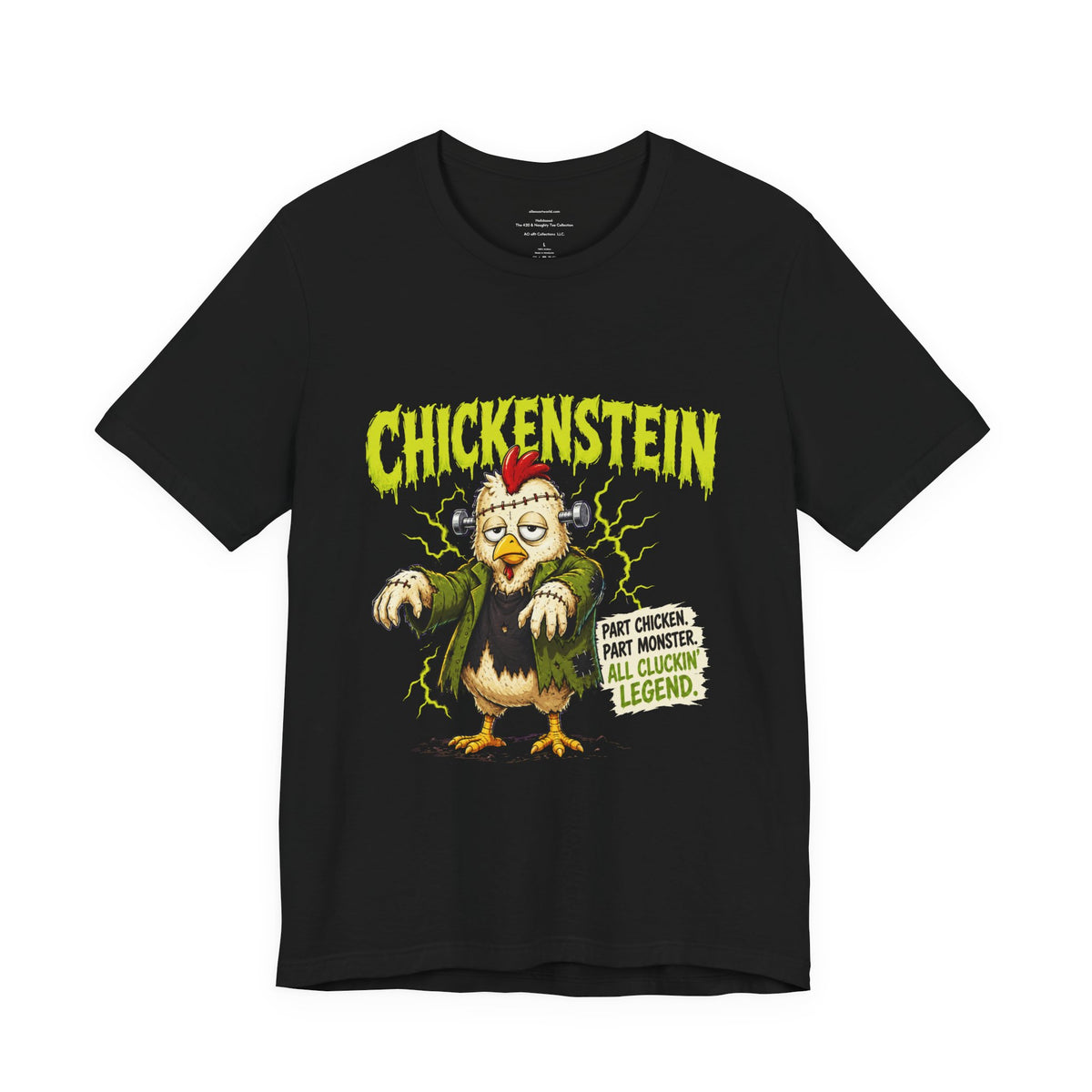 Chicken Stein Holidazed Collection Unisex Jersey Short Sleeve Tee