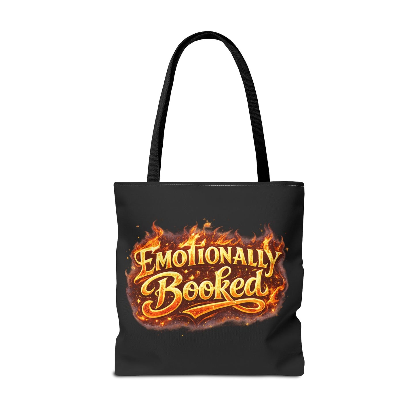 Emotionally Booked – Flame Edition Tote Bag (AOP)
