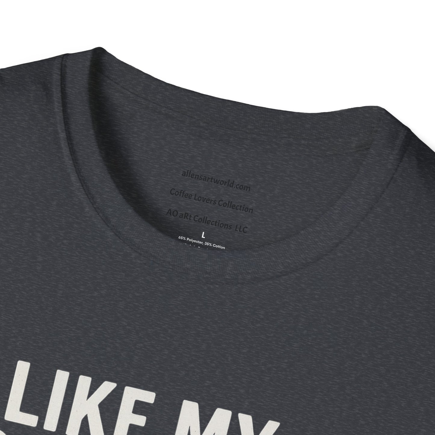 I Like My Coffee How I Like My Spells – Dark & Unstoppable   Unisex Softstyle T-Shirt