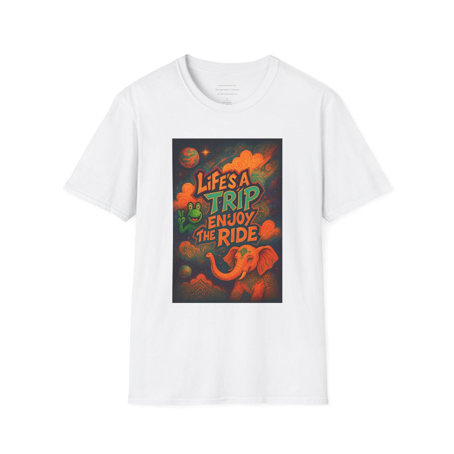 Life’s a Trip — Enjoy the Ride (Spiritual Safari Tee)  Unisex Softstyle T-Shirt