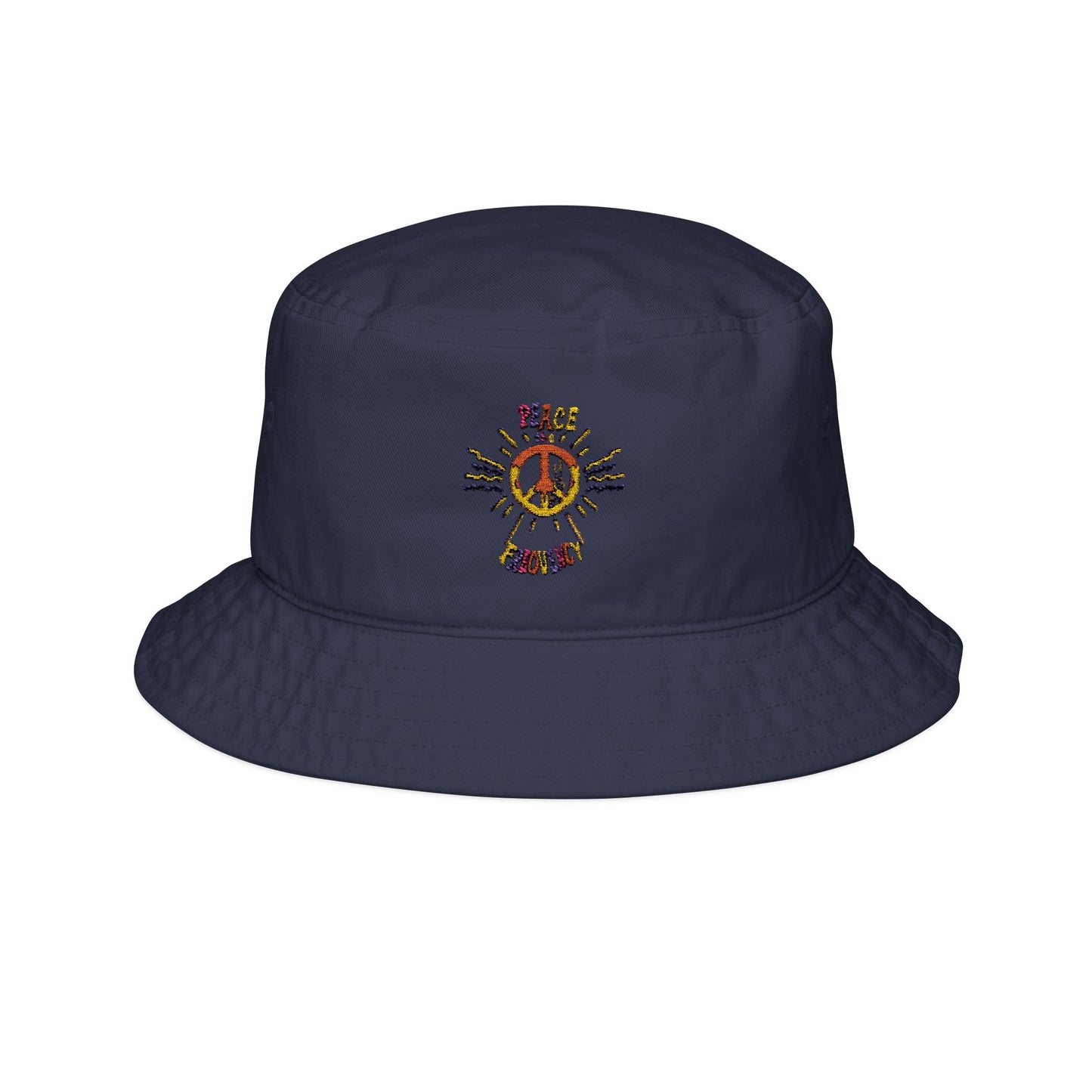 Peace, the Frequency Bucket Hat (Embroidery)