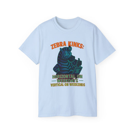 Zebra Kinks Unisex Ultra Cotton Tee