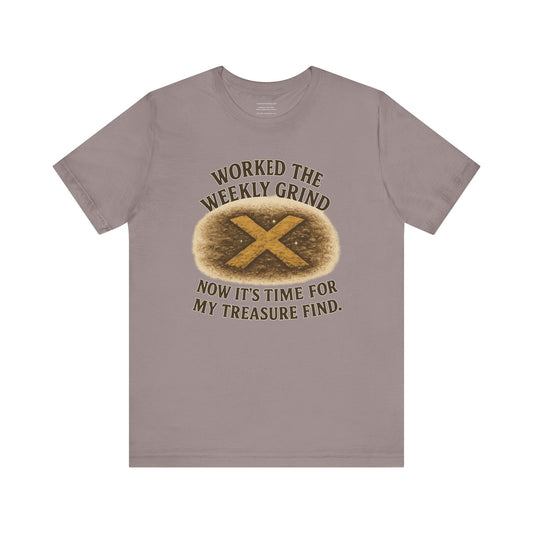 🪙 X Marks the Spot – Treasure Hunter Tee  Unisex Jersey Short Sleeve Tee