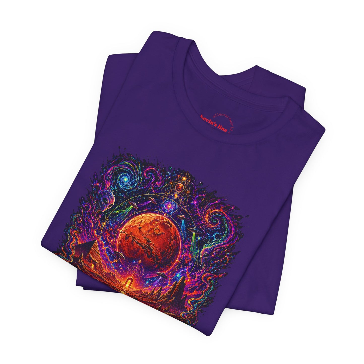 Cosmic Gateway Rising - Unisex Jersey Short Sleeve Tee