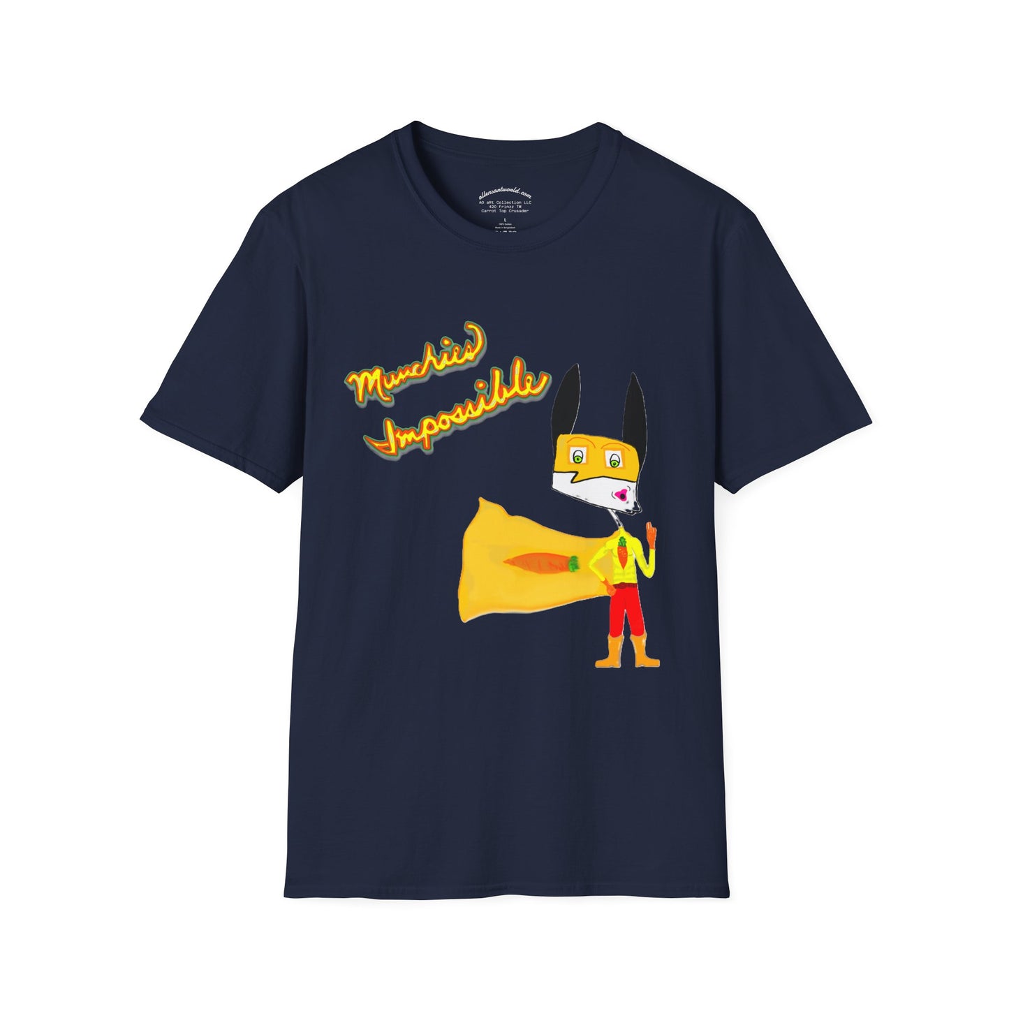 Carrot Top Crusader Munchies Impossible Unisex Softstyle T-Shirt