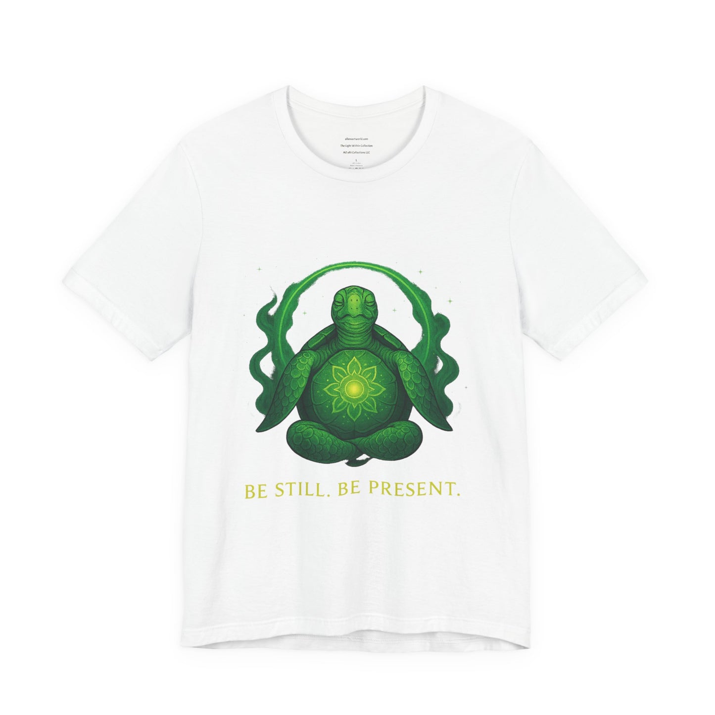 Be Still Be Present Unisex Jersey Short Sleeve Tee