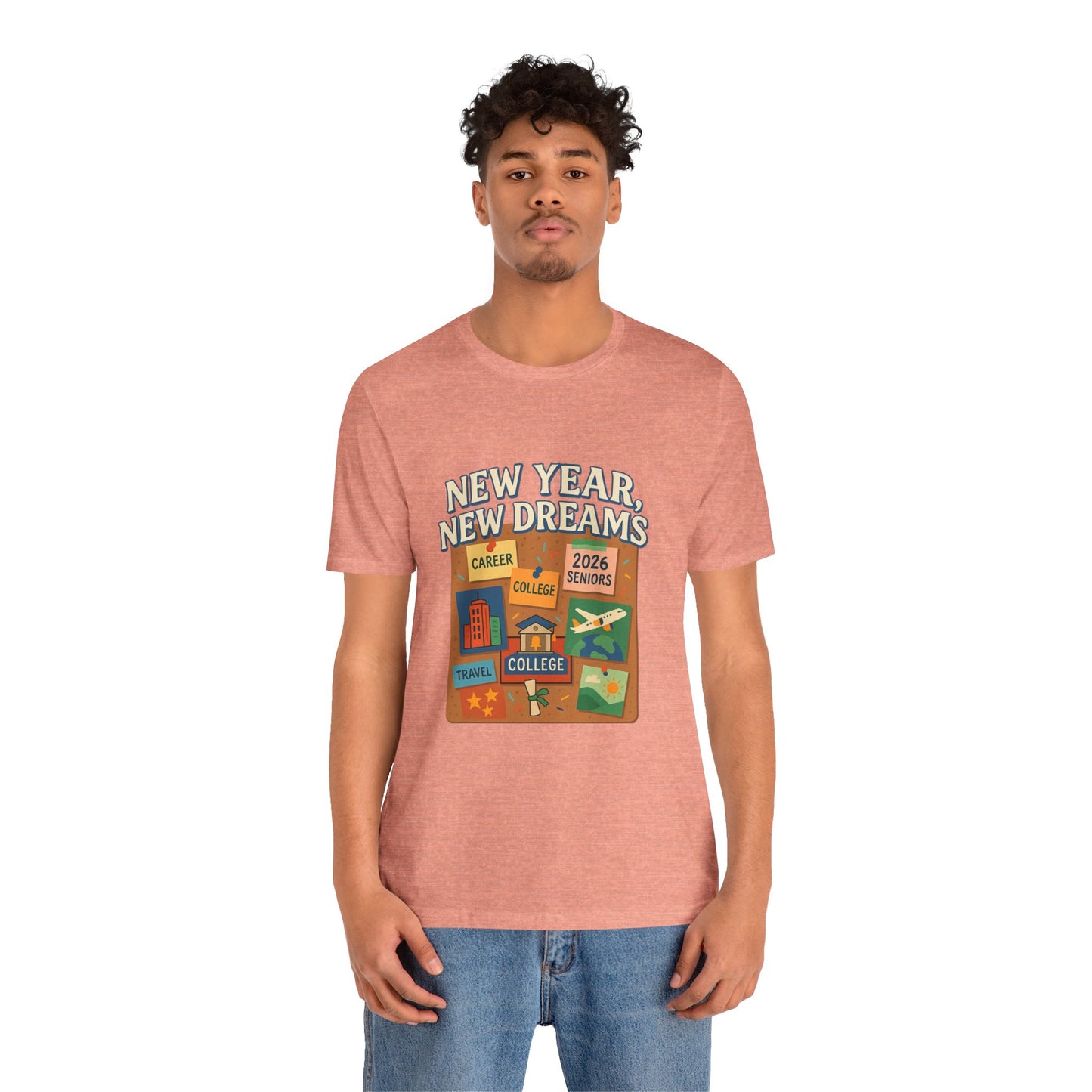 New Year, New Dreams – Class of 2026  January design 2 Unisex Jersey Short Sleeve Tee