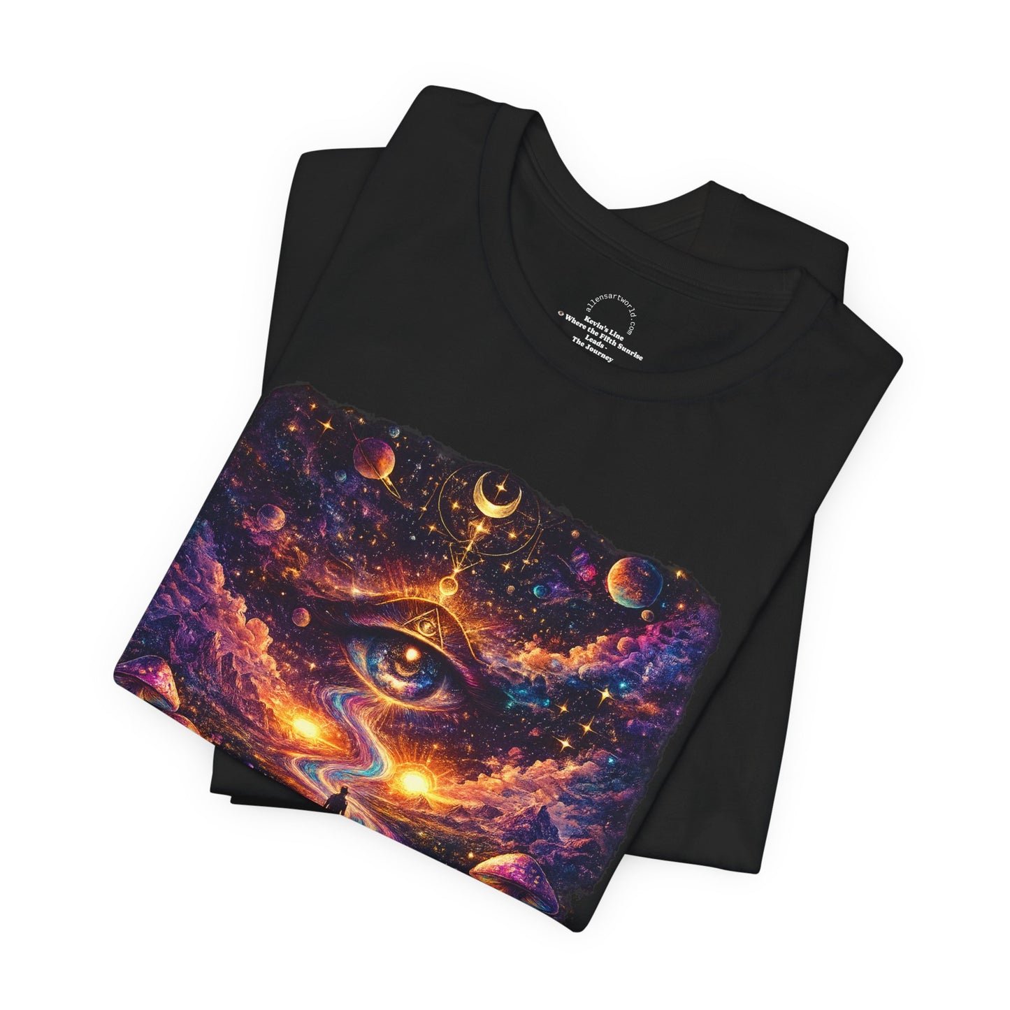 Where the Fifth Sunrise Leads - The Journey  Unisex Jersey Short Sleeve Tee - Kevin’s Line