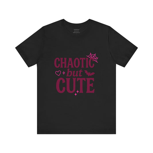 Chaotic But Cute Unisex Jersey Short Sleeve Tee