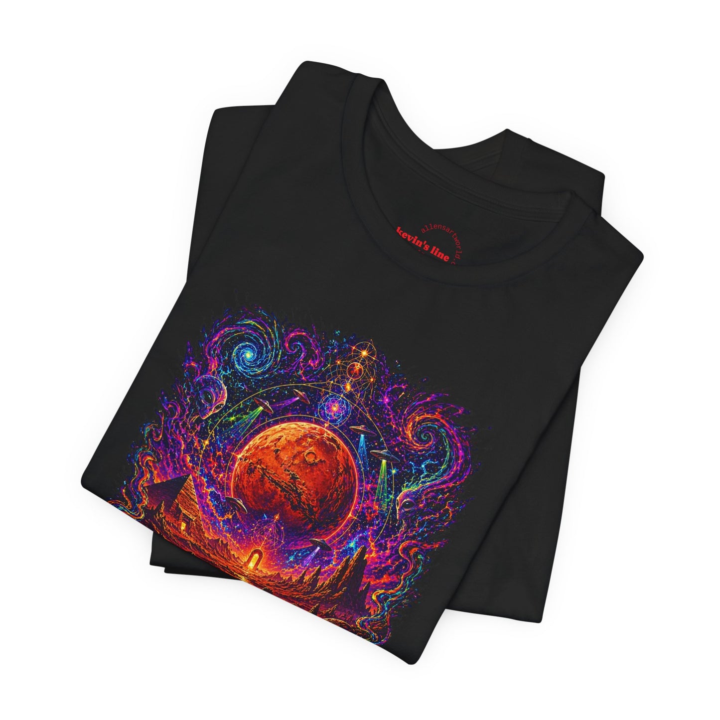 Cosmic Gateway Rising - Unisex Jersey Short Sleeve Tee