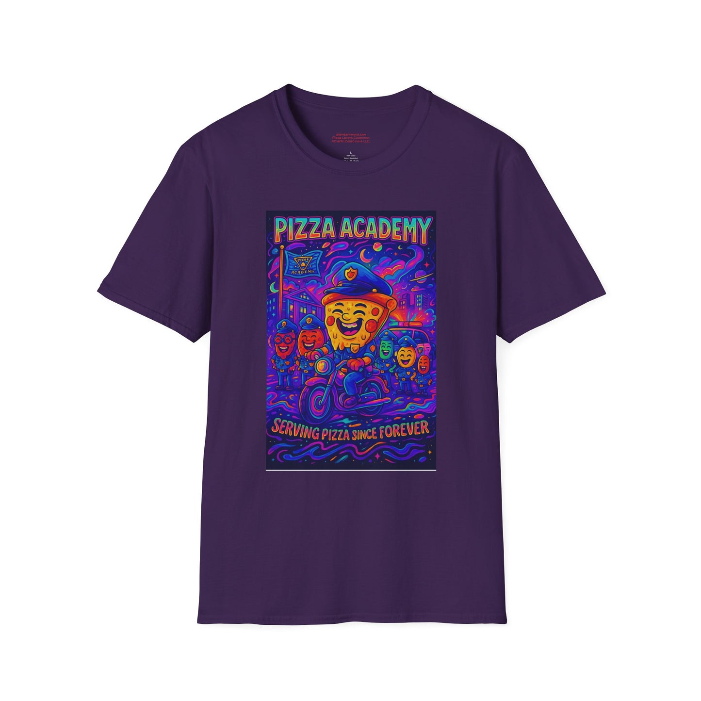 Pizza Academy: Forever on Patrol Unisex Softstyle T-Shirt