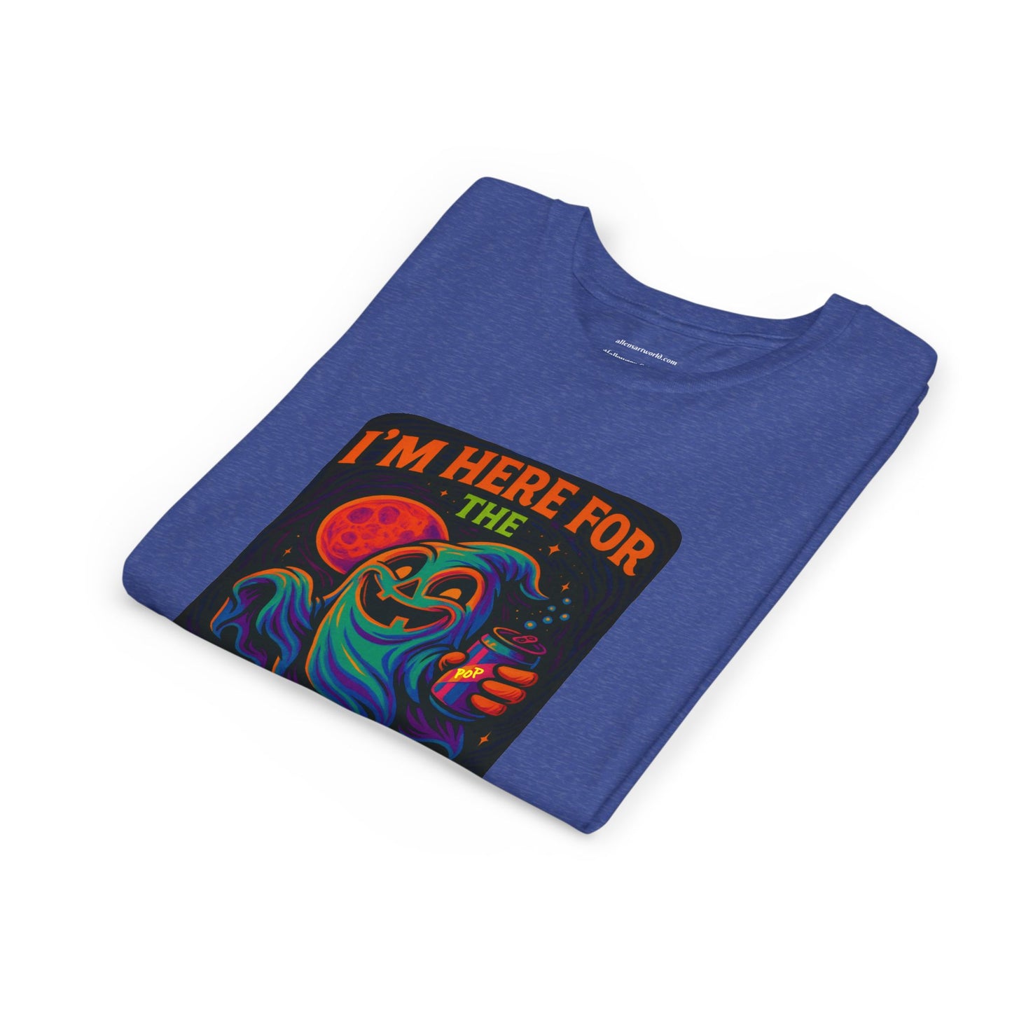 👻 I’m Here for the Boos  Youth Short Sleeve Tee